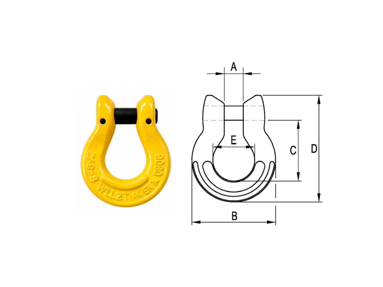 Conector Omega Grau 8